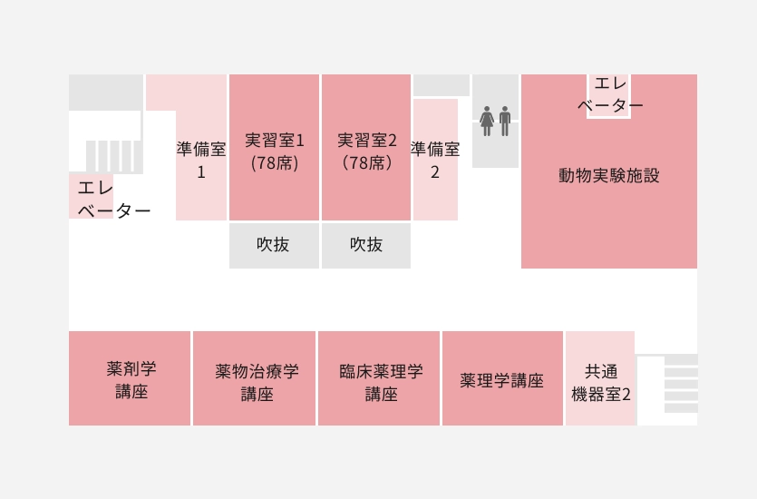 図：2階フロアマップ