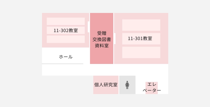 図:新館3階フロアマップ